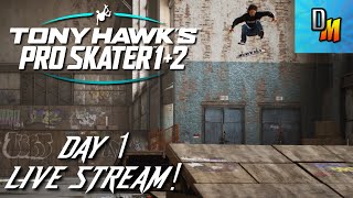 "Tony Hawk's Pro Skater 1+2:" Day 1 Live Stream!