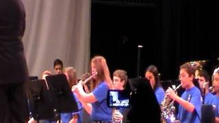 Collier County Middle School Honor Band Concert 2012