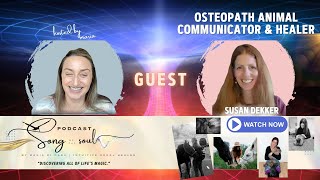 ANIMAL LOVERS: OSTEOPATH, ANIMAL COMMUNICATOR & HEALER SUSAN DEKKER, ENERGY & HOLISTIC MEDICINE