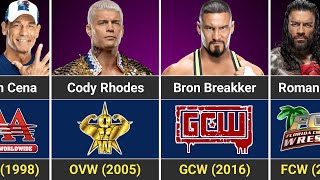 Before WWE… This Was WWE Wrestlers’ FIRST Promotion