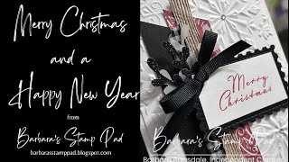 Merry Christmas and Happy New Year from Barbara's Stamp Pad