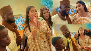 Baptême de son fils, incroyable ambiance de Souhibou avec sa 2em femme Fatima sur le son de…