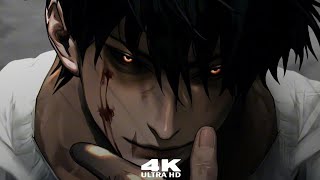 2 Hours loop 4k Toji Fushiguro Dark Eyes jujutsu Kaisen Live Wallpaper & Screensaver #anime #jjk