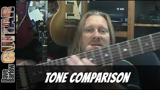 Guitar Tone Comparison - 3 guitars 1 pickup