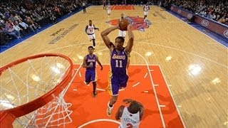 Wesley Johnson Breaks Free and Unleashes a Pair of Highlight Jams