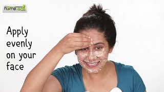 Oatmeal Face Scrub| DIY Skin Care - Homeveda Remedies