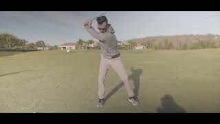 Consistent ball striking on the golf course Practice circuit
