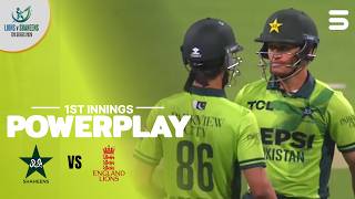 1st Innings Powerplay | Pakistan Shaheens vs England lions | Match 03 | T20I Series | ZN1K
