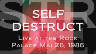 Self Destruct - Phantom of the Cemetery (LIVE) 1986