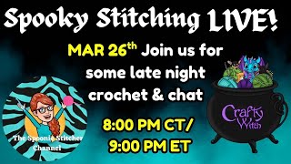 Spooky Stitching LIVE: Crochet With Us!