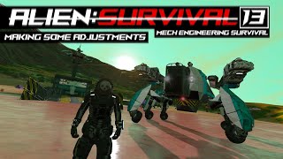 👾 Making Some Adjustments 👾 | Alien:Survival [Ep.13] | Space Engineers Mech Engineering Survival