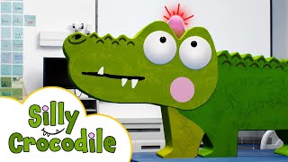Silly Crocodile Tries to Be a Monkey and Gets Hurt | Kids Animation