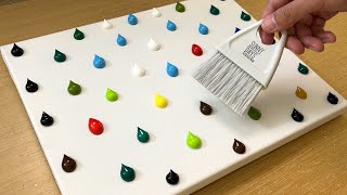 Mini Broom Painting / Easy Painting / Paint a Forest Path