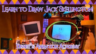 We Learned to Draw JACK SKELLINGTON at Disney’s Animation Academy
