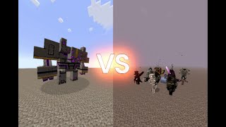 Obsidian Monstrosity vs Powerful mobs trio