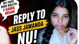 Reply to jass jawanda 😡😡 #trending #vlog #vlogging #youtubevideo 