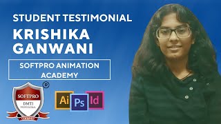 Graphic Designing Courses in Mumbai Softpro :  Student Testimonial : Krishika Ganwani