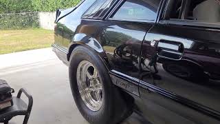 enjoying the new look! #billetspecialties #foxbodyaddicts #foxbodysonly #ford #coyoteswap co