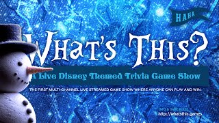 Play & Win! Live Disney & Tim Burton Themed Trivia Game Show - Nov 2024 - What's This?