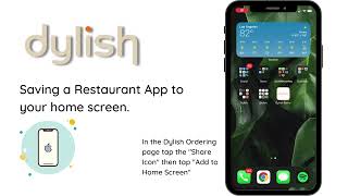 Adding an app to your homescreen