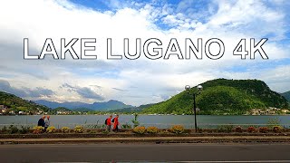 Lake Lugano & Varese (Lombardia, Italy) Driving Tour 4K Scenic Drive