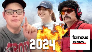Biggest Influencer Scandals of 2024 | Sketch, Kris Tyson, Sean Evans | Famous News