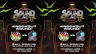 Boom All Star Sound Clash KNOCKOUT ROUND  High Grade vs Game Changaz at 153 Olympic Way All Star HQ