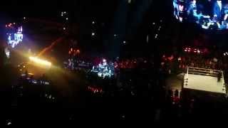 Seth Rollins live entrance MSG