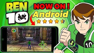 😍 Childhood Dream! First Time Playing Ben 10 on Android | PPSSPP EMULATOR | #ben10ultimatealien 