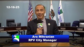 RPV City Council Update - 12-16-25