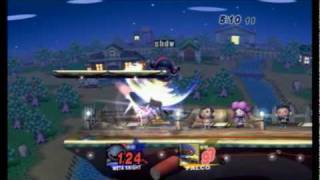 VC7  DEHF (Falco) vs. Shadow (MetaKnight) 1 - SSBB