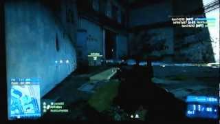 BF3 PS3 SV98 Sniper no scope doublekill