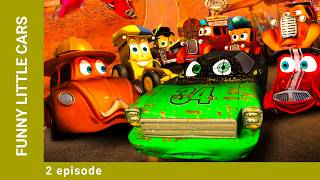 FUNNY LITTLE CARS (TV Series - Animation). 2 Episode. Adventures. Film. Cartoon. English Dubbing