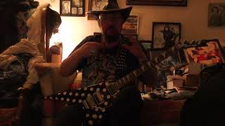 Jackson Randy Rhoads custom MIJ 2007 Dot Rhoads with Floyd Rose and Dp-100 in the bridge! Part 1