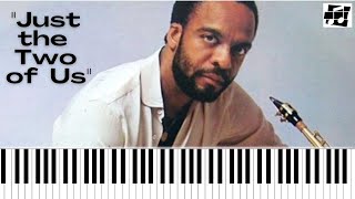 Just the two of us - Grover Washington - Easy piano tutorial