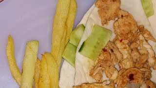 Chicken Tortilla Wrap | Chicken Wrap | Tortilla Wrap | Stay Optimistic