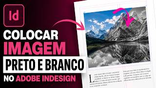 How to make an image black and white in InDesign