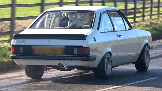 Modified Cars Leaving a Car Show (Chester Cars & Coffee - November 2025)!!!