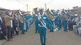 Holy B Brass Band 2025 🤍💚🤍@A.O.G Standerton "O Morati ea Nthatang"