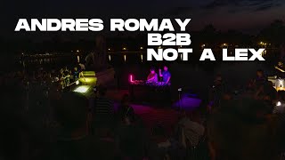 Andres Romay B2B Not A Lex Live Set at Open Air "El Retiro II" // NotRave