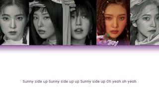 Red velvet ‘Sunny Side Up’ lyrics (HAN. ROM. ENG COLOR CODED)