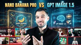 YouTube thumbnail: Nano Banana Pro vs. GPT Image 1.5! Which AI to choose?