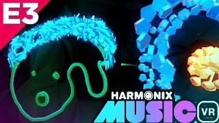 Harmonix Music VR "The Easel" PSVR Gameplay — Tilt Brush + Music Visualizer!