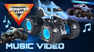 Megalodon Fan Music Video 🦈🎶 | Monster Jam Trucks Song #5