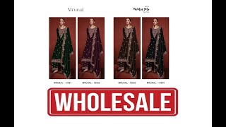 Mumtaz Arts Mrunal Velvet Dress Material !! Mumtaz Arts Mrunal Suits - 8347237428