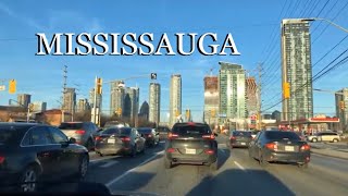 4K Driving To Mississauga City From Burnhamthorpe Road, Ontario  🇨🇦