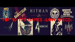 Top 10 Low Requirement PC Games ( third person )