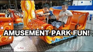 AMUSEMENT PARK FUN! (HILLION MALL) | Living Life LAUd