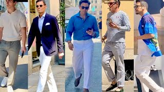 May 2025 Men’s Spring Summer Outfits🇮🇹Street Style & Luxury Men’s Shopping in Milan