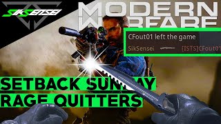 CRAZY KNIFE SETBACKS MADE THEM RAGE QUIT!!! (Setback Sunday #2) SikSensei